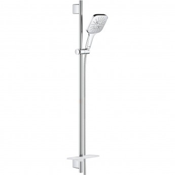 Душевой гарнитур GROHE RAINSHOWER SMARTACTIVE 130 CUBE, 3 вида струй, хром (26587000) Душевой гарнитур GROHE RAINSHOWER SMARTACTIVE 130 CUBE, 3 вида струй, хром (26587000)