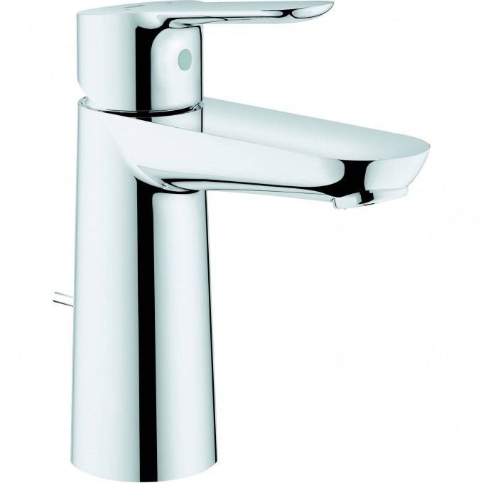 Смеситель для раковины GROHE BAUEDGE с донным клапаном, M-Size, хром 23758000 Смеситель для раковины GROHE BAUEDGE с донным клапаном, M-Size, хром 23758000