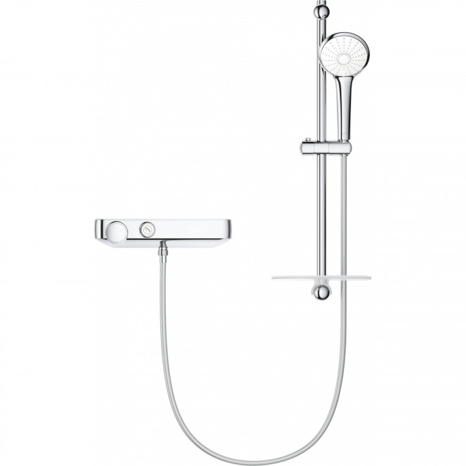 Термостатический смеситель для душа GROHE GRT SmartControl и душевой гарнитур Euphoria 110 Massage с душевой штангой 600 мм 34720000 Термостатический смеситель для душа GROHE GRT SmartControl и душевой гарнитур Euphoria 110 Massage с душевой штангой 600 мм 34720000